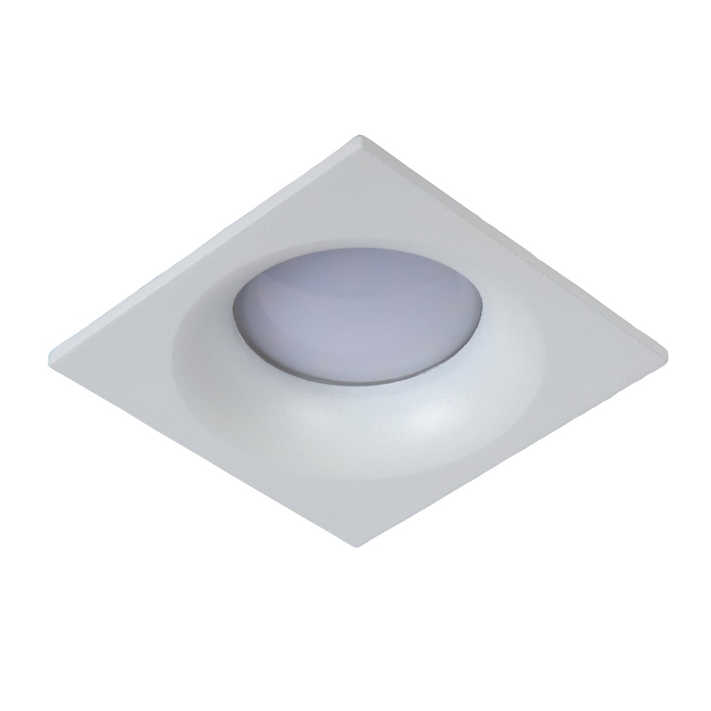 Lucide InbouwspotZiva IP44 wit - 09924/01/31